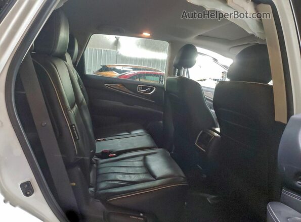 5N1DL0MM7KC555921 2019 INFINITI QX60 Белый Вид задних сидений