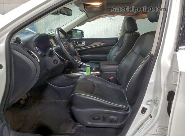 5N1DL0MM7KC555921 2019 INFINITI QX60 Белый Вид салона спереди