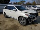 2018 Infiniti Qx60 Белый vin: 5N1DL0MM8JC533215