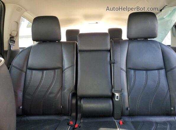 5N1DL0MM8JC533215 2018 INFINITI QX60 Белый Вид задних сидений