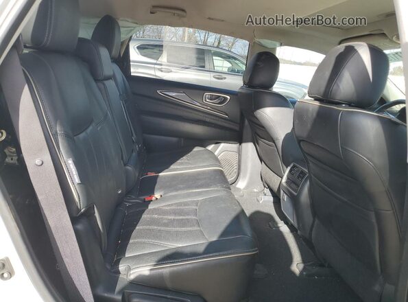 5N1DL0MM8JC533215 2018 INFINITI QX60 Белый Вид задней части салона