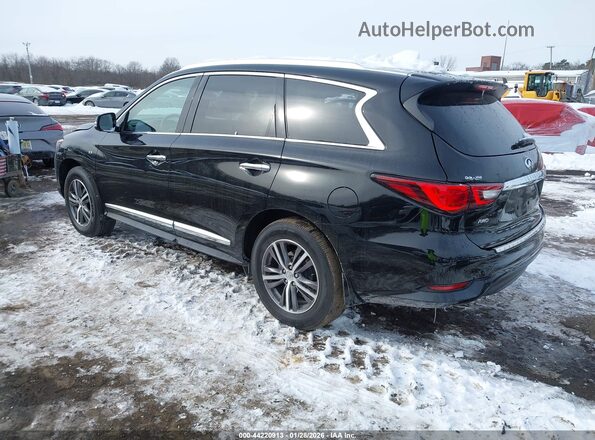 5N1DL0MM8KC548878 2019 INFINITI QX60 Черный Задняя левая четверть