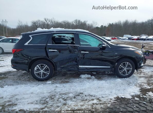 5N1DL0MM8KC548878 2019 INFINITI QX60 Черный Вид задней части салона