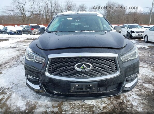 5N1DL0MM8KC548878 2019 INFINITI QX60 Черный Вид щитка приборов