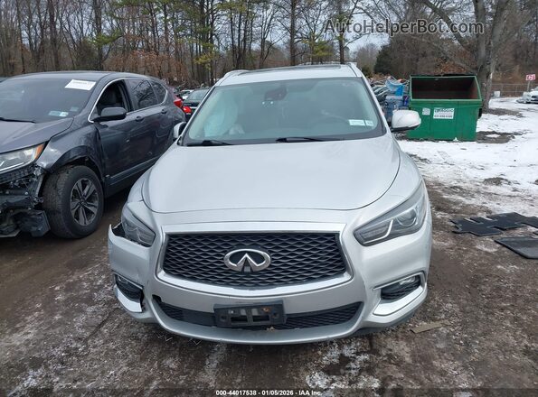 5N1DL0MM9KC505232 2019 INFINITI QX60 Серебряный Вид щитка приборов