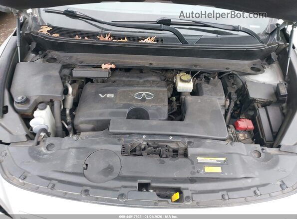 5N1DL0MM9KC505232 2019 INFINITI QX60 Серебряный Вид сзади