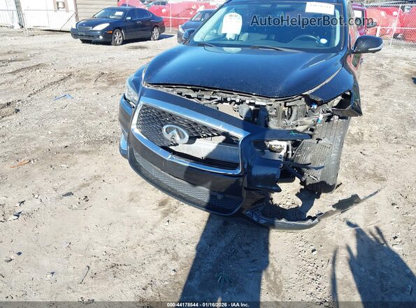 5N1DL0MN2HC520964 2017 INFINITI QX60 Black Widok z przodu