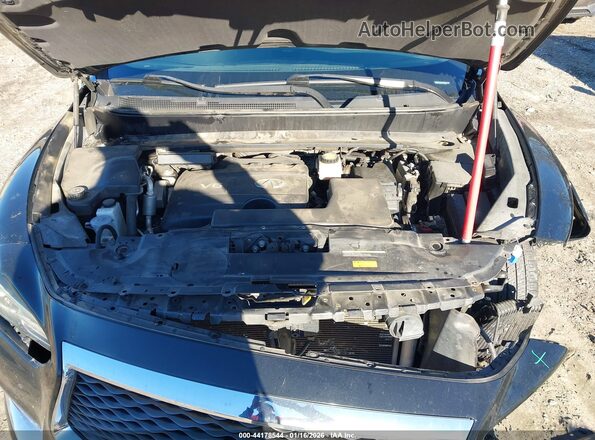 5N1DL0MN2HC520964 2017 INFINITI QX60 Black Widok z tyłu