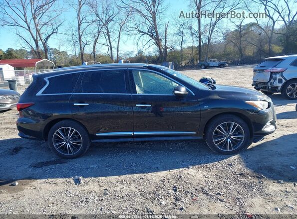 5N1DL0MN2HC520964 2017 INFINITI QX60 Black Widok wnętrza 360 stopni