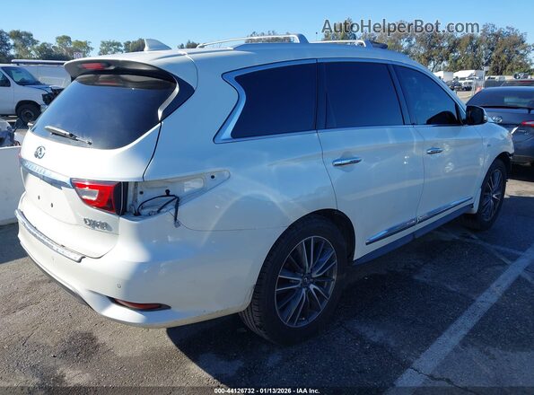 5N1DL0MN3HC547784 2017 INFINITI QX60 White Задня права чверть
