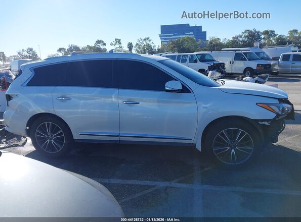 5N1DL0MN3HC547784 2017 INFINITI QX60 White Панорамний вид салону 360°