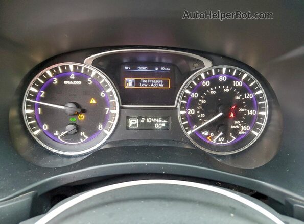 5N1DL0MN8HC516692 2017 INFINITI QX60 Зеленый Вид щитка приборов