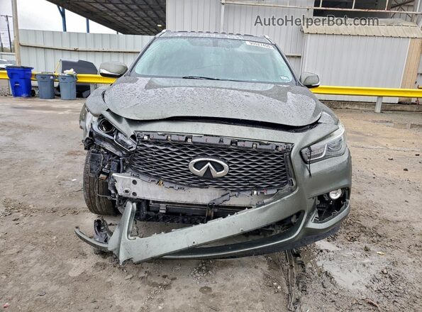 5N1DL0MN8HC516692 2017 INFINITI QX60 Зеленый Вид спереди