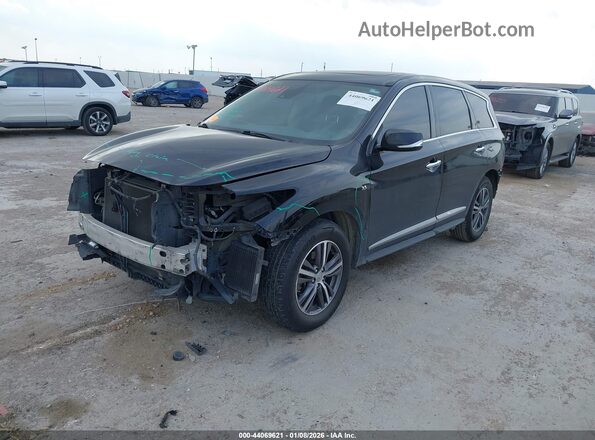 5N1DL0MN9KC519141 2019 INFINITI QX60 Black Przód lewy