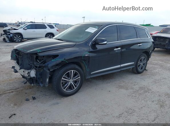 5N1DL0MN9KC519141 2019 INFINITI QX60 Black Widok z przodu