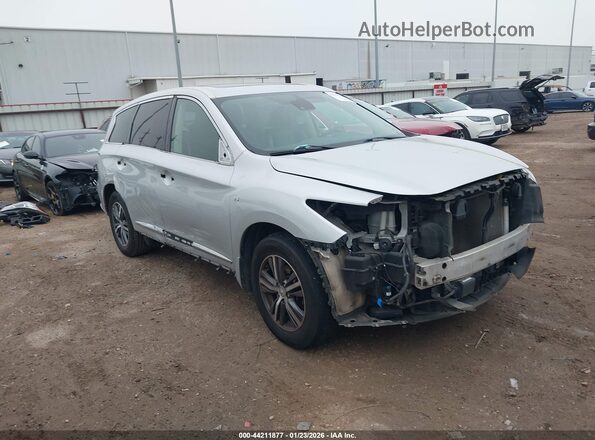 5N1DL0MN9KC551507 2019 INFINITI QX60 Silver Առջևի աջ