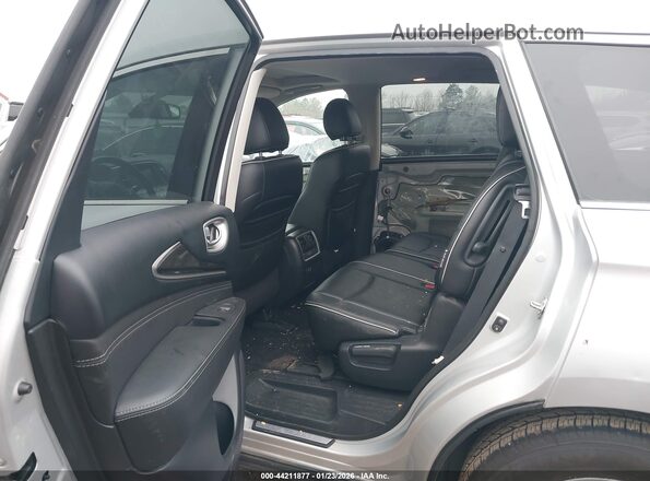 5N1DL0MN9KC551507 2019 INFINITI QX60 Silver VIN կոդի պիտակի տեսք