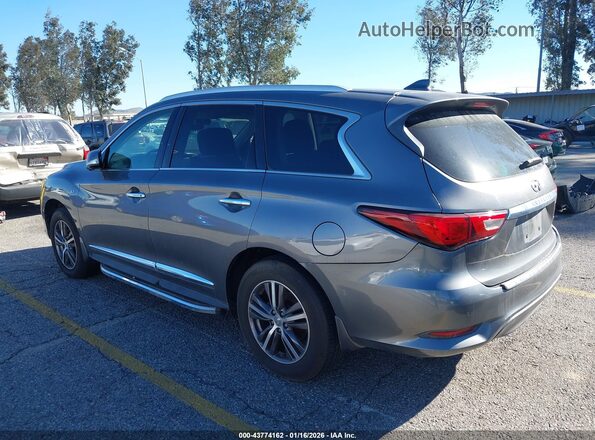 5N1DL0MNXHC530867 2017 INFINITI QX60 Gray Задня ліва чверть