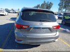 2017 Infiniti Qx60   Gray vin: 5N1DL0MNXHC530867