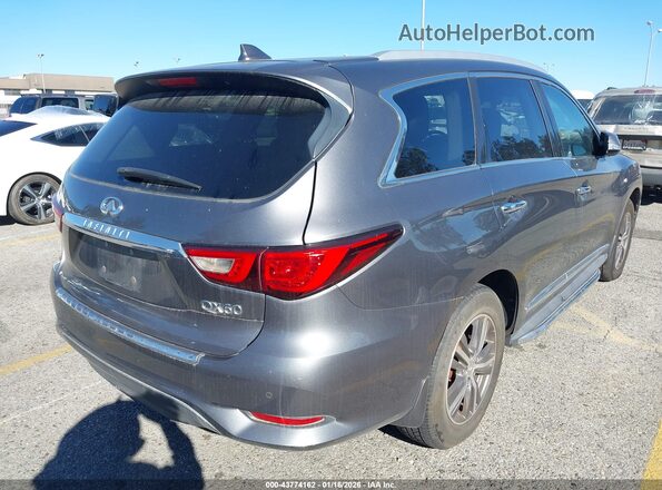 5N1DL0MNXHC530867 2017 INFINITI QX60 Gray Задня права чверть