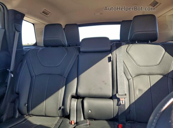 5N1DL1ES1PC368720 2023 INFINITI QX60 Серый Вид задних сидений