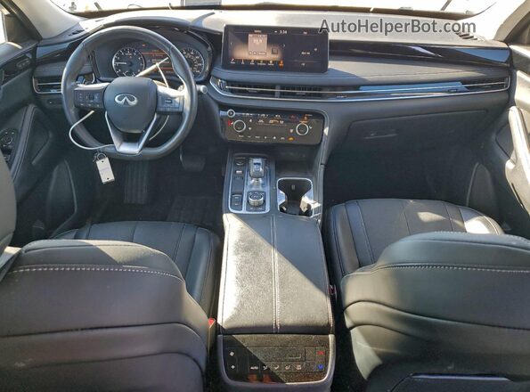 5N1DL1ES1PC368720 2023 INFINITI QX60 Серый Вид панели приборов