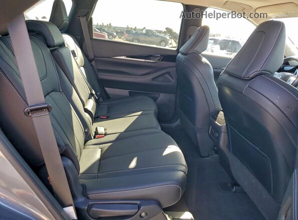 5N1DL1ES1PC368720 2023 INFINITI QX60 Серый Вид задней части салона