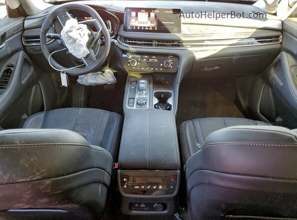 5N1DL1FR3RC345759 2024 INFINITI QX60 Серый Вид панели приборов