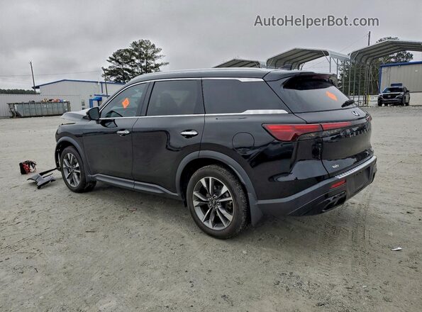 5N1DL1FR6PC364111 2023 INFINITI QX60 Black Tył lewy