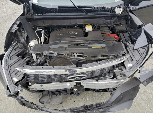 5N1DL1FR6PC364111 2023 INFINITI QX60 Black Widok komory silnika