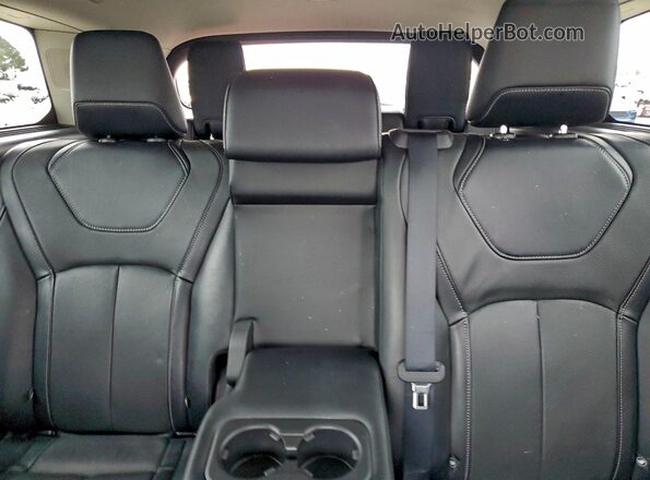 5N1DL1FR6PC364111 2023 INFINITI QX60 Black Widok tylnych siedzeń