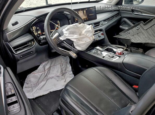5N1DL1FR6PC364111 2023 INFINITI QX60 Black Widok deski rozdzielczej