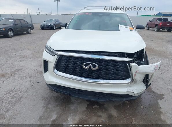 5N1DL1FS0PC350191 2023 INFINITI QX60 White Widok z tyłu