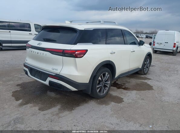 5N1DL1FS0PC350191 2023 INFINITI QX60 White Tył prawy