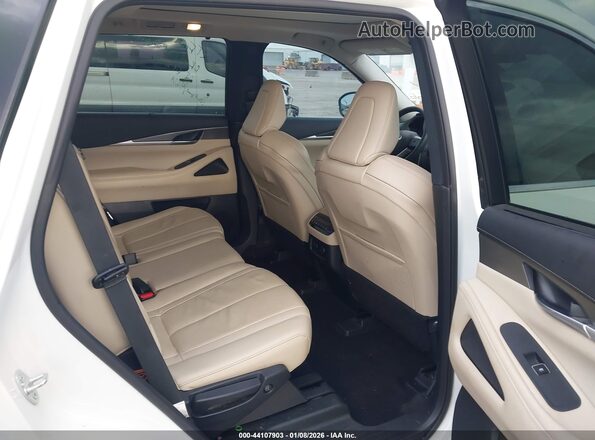 5N1DL1FS0PC350191 2023 INFINITI QX60 White Widok naklejki z numerem VIN