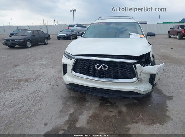 5N1DL1FS0PC350191 2023 INFINITI QX60 White Widok wnętrza z tyłu