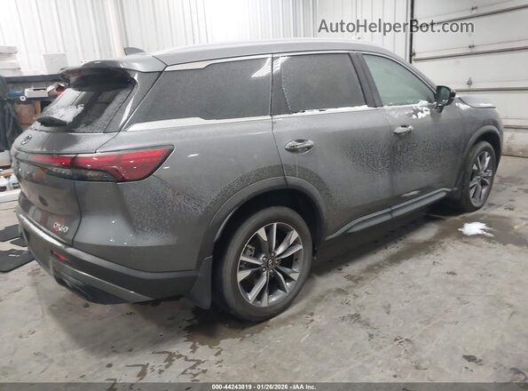 5N1DL1FS3RC346056 2024 INFINITI QX60 Серый Задняя правая четверть