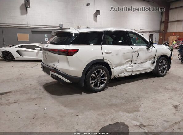 5N1DL1FS7PC376044 2023 INFINITI QX60 White Tył prawy
