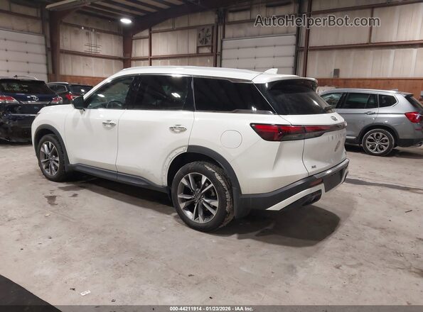 5N1DL1FS7PC376044 2023 INFINITI QX60 White Tył lewy