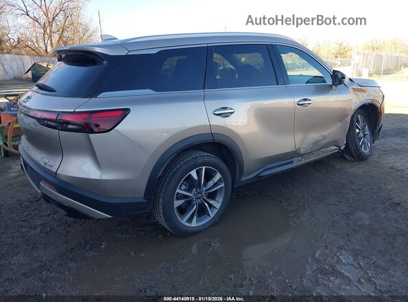 5N1DL1FSXPC366642 2023 INFINITI QX60 Gray Trasero derecho