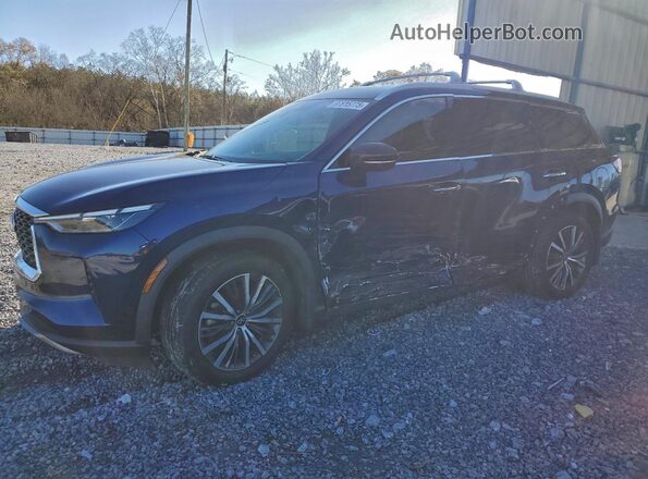 5N1DL1GS5PC330887 2023 INFINITI QX60 Blue Przód lewy
