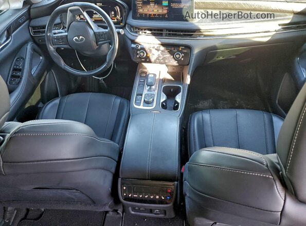 5N1DL1GS5PC330887 2023 INFINITI QX60 Blue Widok deski rozdzielczej