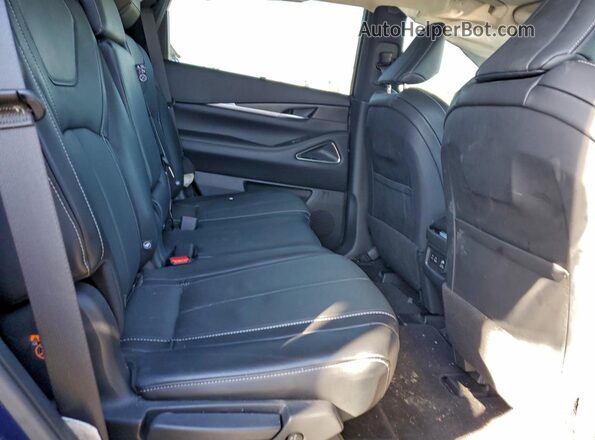5N1DL1GS5PC330887 2023 INFINITI QX60 Blue Widok tylnych siedzeń