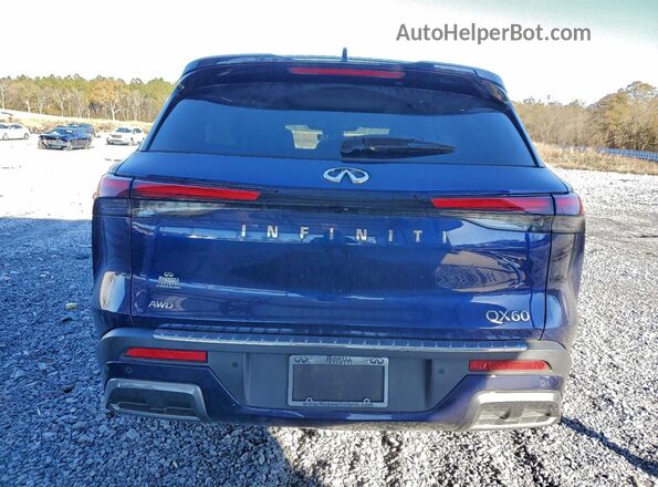 5N1DL1GS5PC330887 2023 INFINITI QX60 Blue Widok z tyłu
