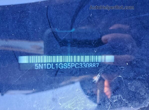 5N1DL1GS5PC330887 2023 INFINITI QX60 Blue Widok komory silnika