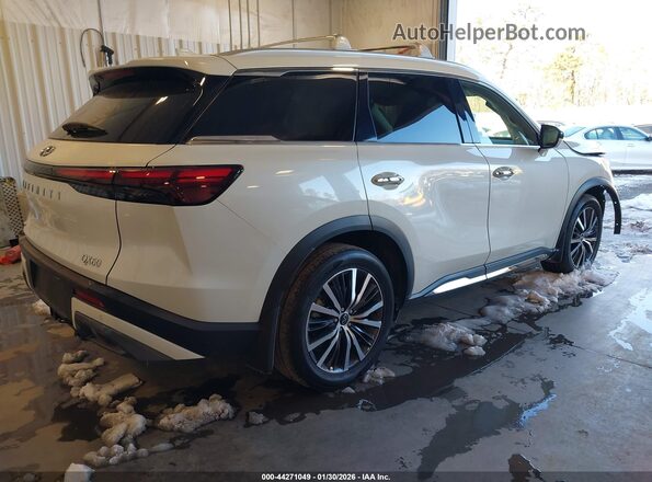 5N1DL1GS6PC368290 2023 INFINITI QX60 White Rear right
