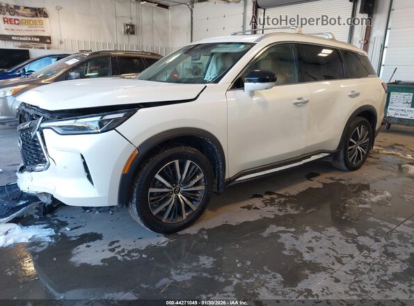 5N1DL1GS6PC368290 2023 INFINITI QX60 White Front left