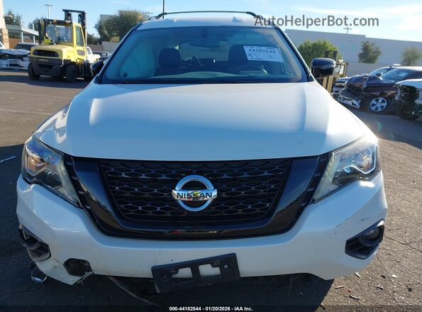5N1DR2BN6LC651157 2020 NISSAN PATHFINDER White Вид задньої частини салону