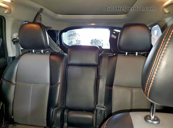5N1DR2CMXLC620404 2020 NISSAN PATHFINDER Black Հետևի նստատեղերի տեսք