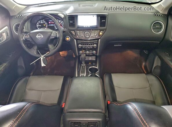 5N1DR2CMXLC620404 2020 NISSAN PATHFINDER Black Առջևի վահանակի տեսք